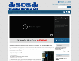 scscleaningservices.com screenshot