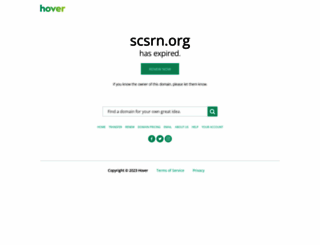 scsrn.org screenshot