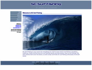 scsurffishing.com screenshot