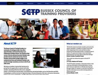 sctp.org.uk screenshot