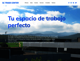 sctradecenter.es screenshot
