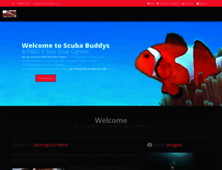 scuba-buddys.com screenshot