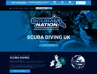 scuba-nation.co.uk screenshot