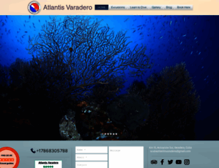 scubaatlantisvaradero.com screenshot