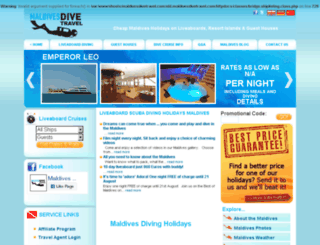 scubadivemaldives.com screenshot