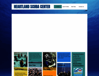 scubaheartland.com screenshot