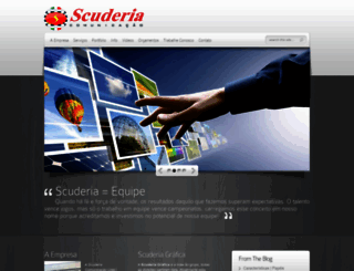 scuderia.com.br screenshot