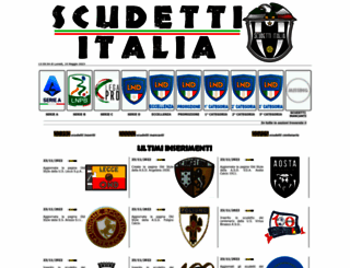 scudettitalia.altervista.org screenshot