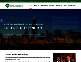 scullydisabilitylaw.com screenshot