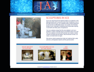 sculptureinice.com screenshot