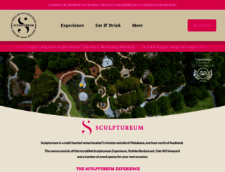 sculptureum.nz screenshot