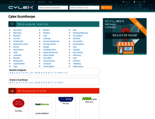 scunthorpe.cylex-uk.co.uk screenshot