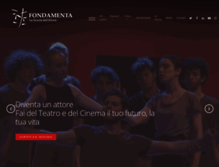 scuola-recitazione-roma.com screenshot