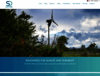 sd-windenergy.com screenshot