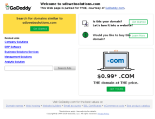sdbwebsolutions.com screenshot