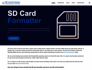 sdcardformatter.com screenshot