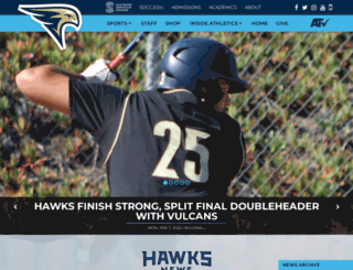 sdcchawks.com screenshot
