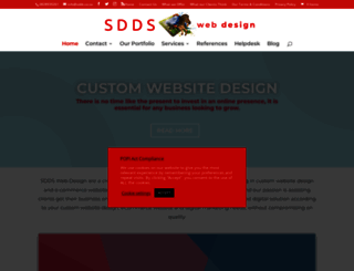 sddsweb.co.za screenshot