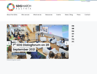 sdgwatch.at screenshot