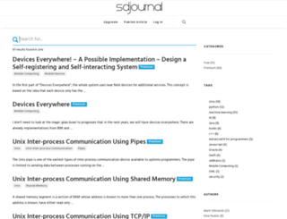 sdjournal.org screenshot