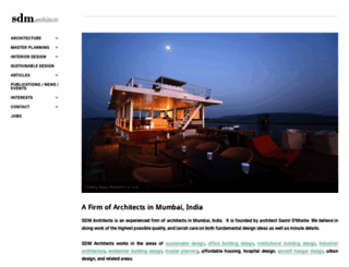 sdmarchitects.com screenshot