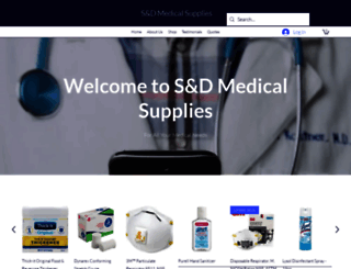sdmedicalsupplies.com screenshot