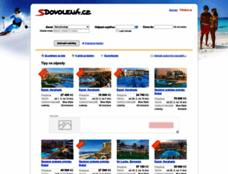sdovolena.cz screenshot