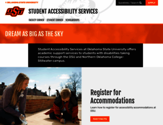 sds.okstate.edu screenshot