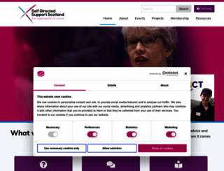 sdsscotland.org.uk screenshot