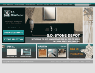 sdstonedepot.com screenshot