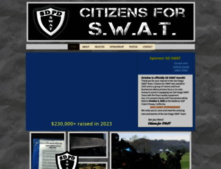 sdswat.org screenshot