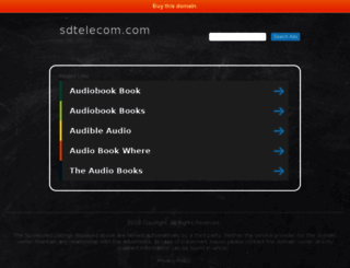 sdtelecom.com screenshot