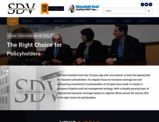 sdvlaw.com screenshot