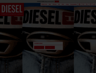 se.diesel.com screenshot