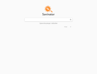 se.savinator.com screenshot