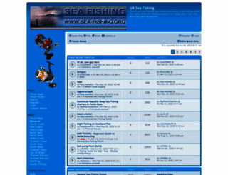sea-fishing.org screenshot
