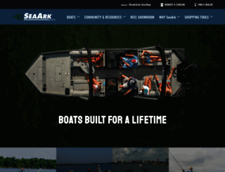 seaarkboats.com screenshot