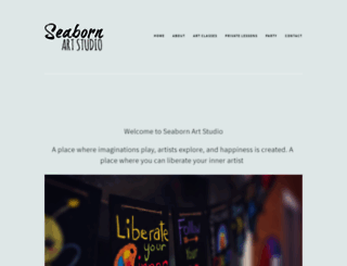 seabornartstudio.com screenshot