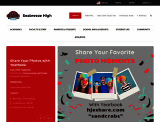 seabreezehigh.org screenshot