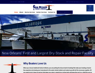 seabrookharbormarine.com screenshot