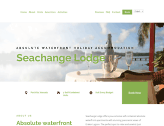 seachangelodge.com screenshot