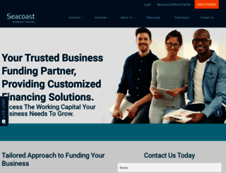 seacoastbusinessfunding.com screenshot