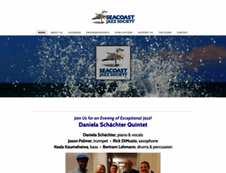 seacoastjazz.org screenshot