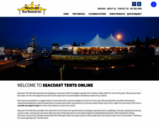 seacoasttentrentalsmassnh.com screenshot