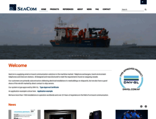 seacom.dk screenshot