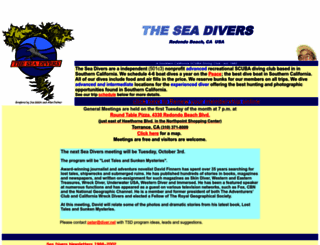 seadivers.org screenshot