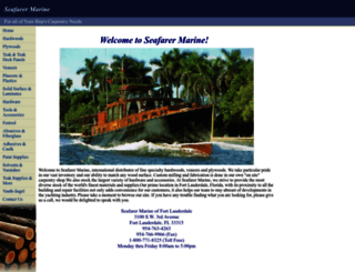 seafarermarine.com screenshot
