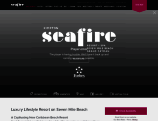 seafireresortandspa.com screenshot