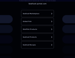 seafood-portal.com screenshot