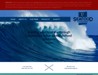 seafoodexchange.net screenshot